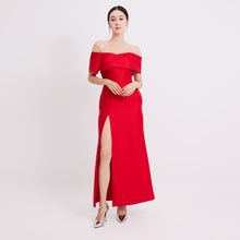 Load image into Gallery viewer, Vivy Mikado Off-Shoulder Gown