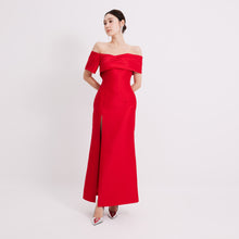 Load image into Gallery viewer, Vivy Mikado Off-Shoulder Gown
