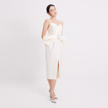 Load image into Gallery viewer, Vivien Ribbon Strap Midi Dress