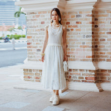 Load image into Gallery viewer, SLV/LESS LACE KNIT DRESS