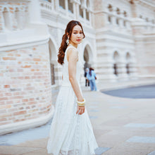 Load image into Gallery viewer, SLV/LESS LACE KNIT DRESS