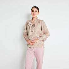 Load image into Gallery viewer, Jaquard Bow Top