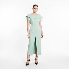 Load image into Gallery viewer, BAREBACK MIDI DRESS