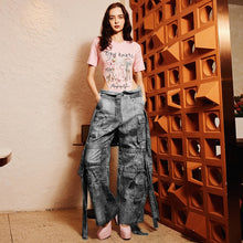 Load image into Gallery viewer, PARACHUTE PANTS DENIM