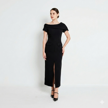 Load image into Gallery viewer, BAREBACK MIDI DRESS