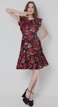 Load and play video in Gallery viewer, Xin Fu Ruffle Dress