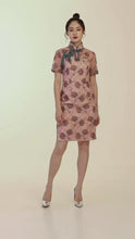 Load and play video in Gallery viewer, Fen Fen Embroidered Qipao