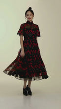 Load and play video in Gallery viewer, Fen Fen Embroidered Dress