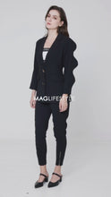 Load and play video in Gallery viewer, Scallop Sleeves Jacket