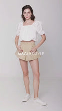 Load and play video in Gallery viewer, Wide-Leg Shorts