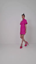 Load and play video in Gallery viewer, Wan Jun Puff Slv Qipao