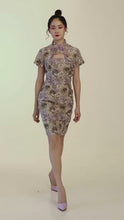 Load and play video in Gallery viewer, Chun Chun 2pcs Qipao Dress