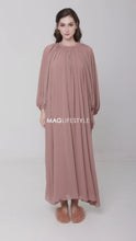Load and play video in Gallery viewer, Maxi Chiffon Kaftan