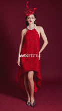 Load and play video in Gallery viewer, Elyn Halter Shimmering Dress