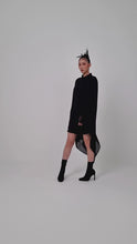 Load and play video in Gallery viewer, Cape Shirt Dress
