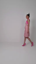 Load and play video in Gallery viewer, Jin Ming Songket Halter Dress