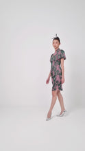 Load and play video in Gallery viewer, Wan Jun Puff Slv Qipao