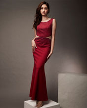 Load image into Gallery viewer, Kaylee Diamond Fitted Dress