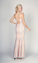 Load image into Gallery viewer, Joslyn Bareback Beaded Lace Gown