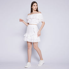 Load image into Gallery viewer, Eyelet Skirt
