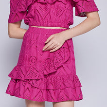 Load image into Gallery viewer, Eyelet Skirt