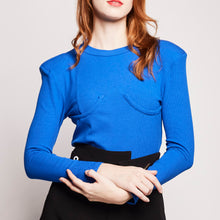 Load image into Gallery viewer, Leica Long Sleeve Knit Top