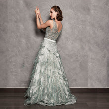 Load image into Gallery viewer, ORETTA LACE BEADING GOWN