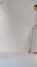 Load and play video in Gallery viewer, LITZY JACQUARD SLEEVELESS GOWN
