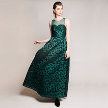 Load image into Gallery viewer, LITZY JACQUARD SLEEVELESS GOWN