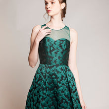 Load image into Gallery viewer, LITZY JACQUARD SLEEVELESS GOWN