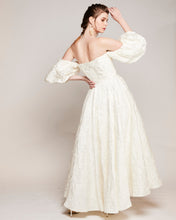 Load image into Gallery viewer, Lyla Jaquard Puff Gown