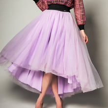 Load image into Gallery viewer, Tulle High Low Skirt