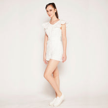 Load image into Gallery viewer, Eyelet Romper