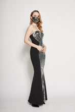 Load image into Gallery viewer, Helena Metallic Tube Dress