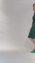 Load and play video in Gallery viewer, Checked Pencil Skirt