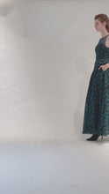 Load and play video in Gallery viewer, LITZY JACQUARD SLEEVELESS GOWN