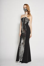 Load image into Gallery viewer, Helena Metallic Tube Dress