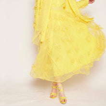 Load image into Gallery viewer, Bows embroidered Organza Skirt