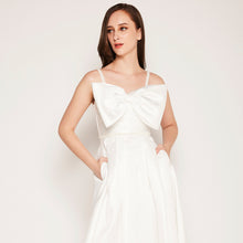 Load image into Gallery viewer, LILIA FRONT BOW STRAPPY GOWN