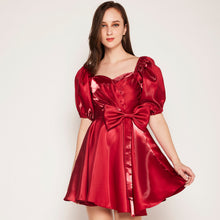 Load image into Gallery viewer, LIVIA PUFF SLEEVE DRESS