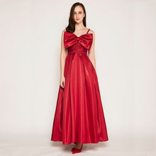 Load image into Gallery viewer, LILIA FRONT BOW STRAPPY GOWN
