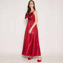 Load image into Gallery viewer, LILIA FRONT BOW STRAPPY GOWN