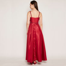 Load image into Gallery viewer, LILIA FRONT BOW STRAPPY GOWN