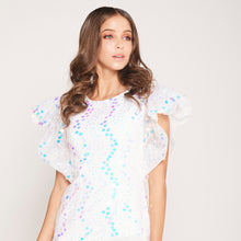 Load image into Gallery viewer, Ulla Ruffled Sequin Dress
