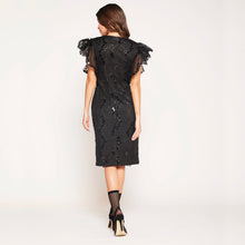 Load image into Gallery viewer, Ulla Ruffled Sequin Dress