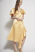 Load image into Gallery viewer, Shilo Ruffled Asymmetric Dress