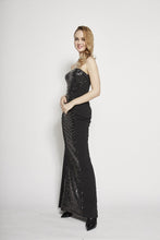 Load image into Gallery viewer, Helena Metallic Tube Dress