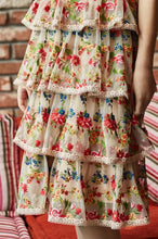 Load image into Gallery viewer, Brianna Embroidered Layered Dress