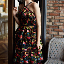 Load image into Gallery viewer, Brianna Embroidered Layered Dress