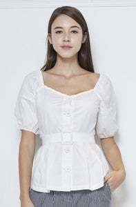 Cotton Top With Belt